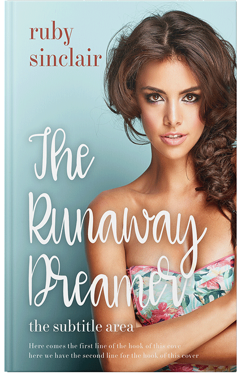 Front view of Foggy Gray #17199 - Premade Literary Fiction Book Cover