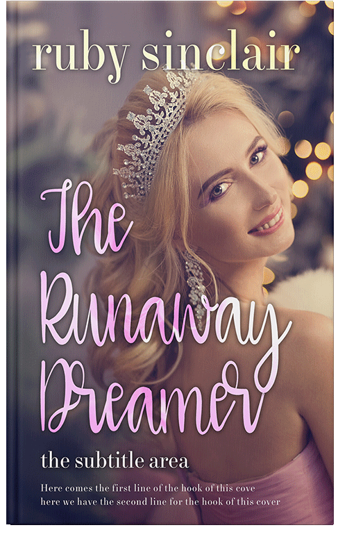 Front view of Russett #17200 - Premade Romance Book Cover