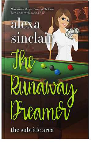 Pre Made Book Cover Mikado