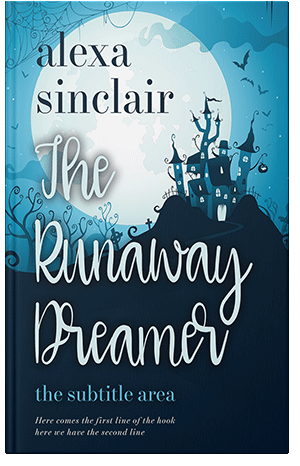 Pre Made Book Cover Black Pearl