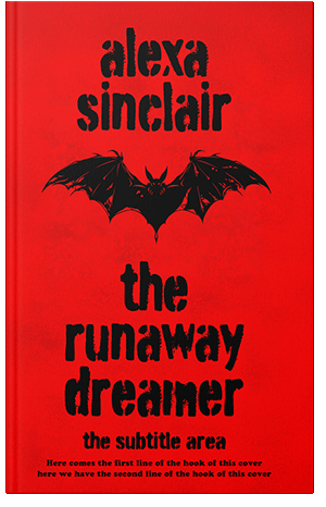 Pre Made Book Cover Asphalt