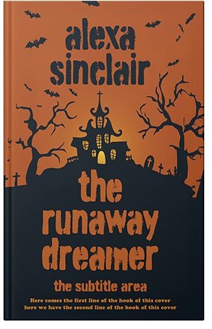 Pre Made Book Cover Piper