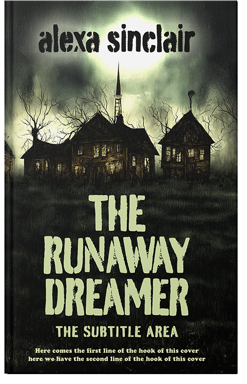 Front view of Log Cabin #17209 - Premade Mystery & Thriller & Suspense Book Cover