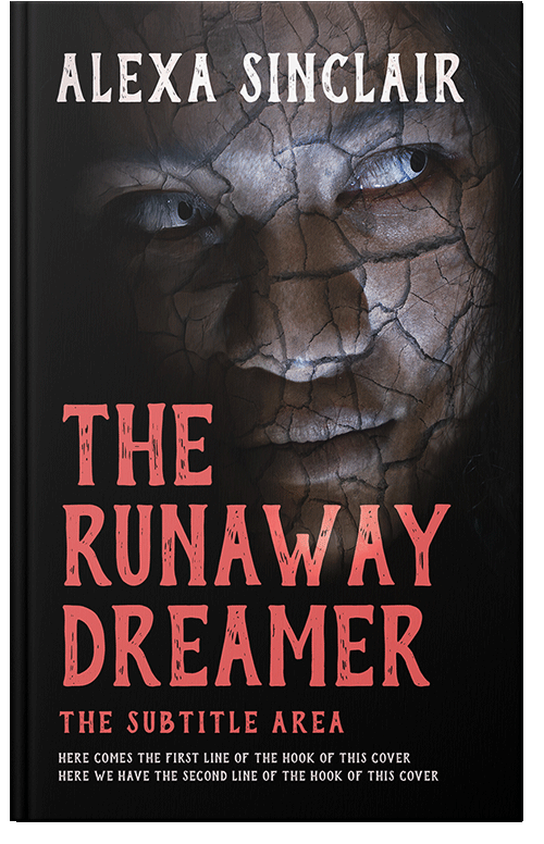 Front view of Premade Mystery & Thriller & Suspense Book Cover - New York Pink