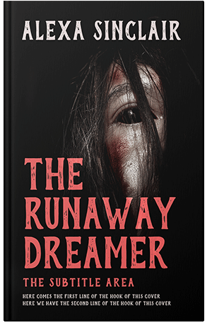 Pre Made Book Cover New York Pink