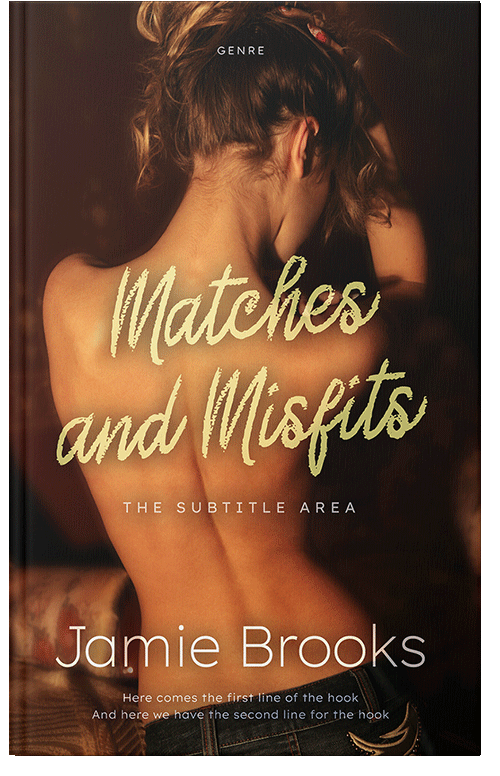 Front view of Paco #17238 - Premade Romance Book Cover