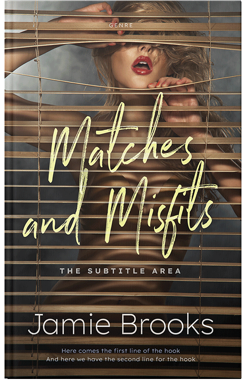 Front view of English Walnut #17246 - Premade Mystery & Thriller & Suspense Book Cover