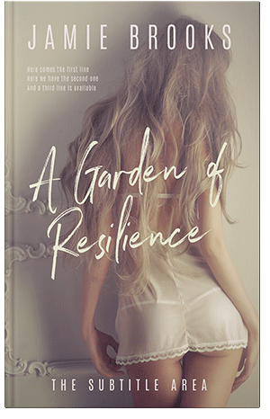 Pre Made Book Cover Almond Frost