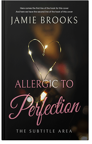 Pre Made Book Cover Oriental Pink