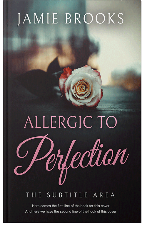 Front view of Premade Romance Book Cover - Bison Hide