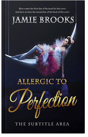 Pre Made Book Cover Ebony