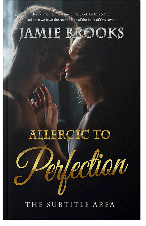 Front view of Cod Gray #17283 - Premade Erotica Book Cover