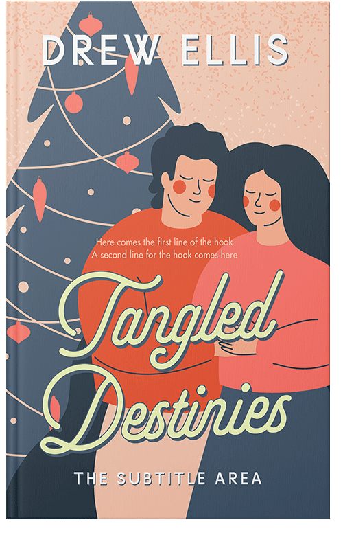 Front view of Premade Romance Book Cover - Fiord