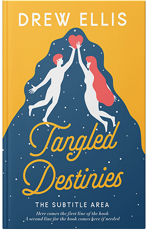 Pre Made Book Cover Blumine