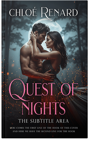 Pre Made Book Cover Thunder