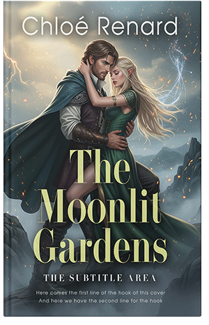 Pre Made Book Cover Outer Space