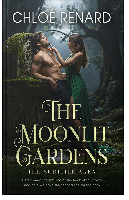 Front view of Log Cabin #17319 - Premade Romance Book Cover