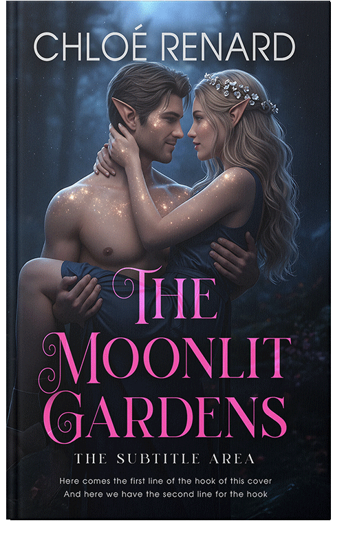 Front view of Cinder #17324 - Premade Romance Book Cover