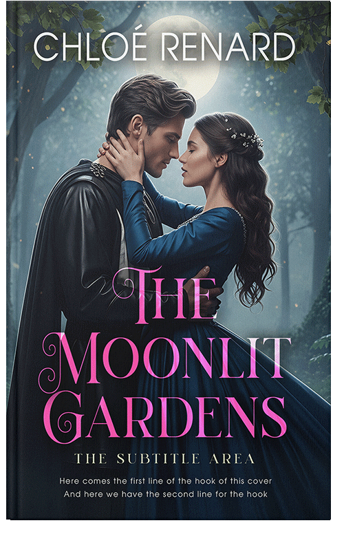 Front view of Premade Romance Book Cover - Mirage