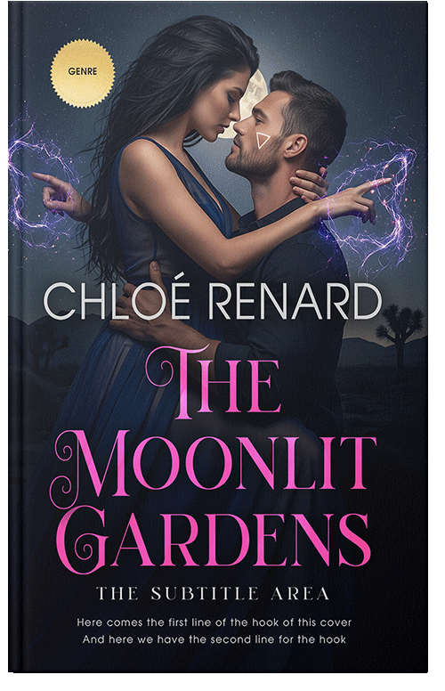 Front view of Vulcan #17329 - Premade Romance Book Cover