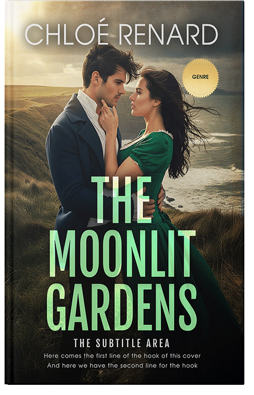 Front view of Premade Romance Book Cover - Yuma