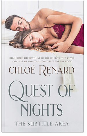 Pre Made Book Cover Dawn Pink