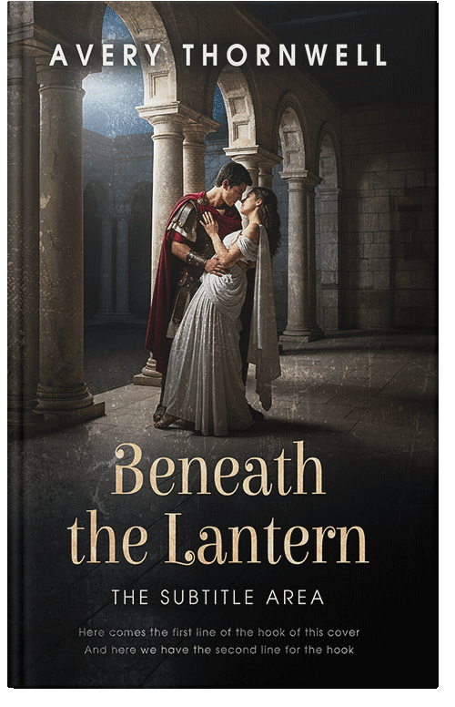 Front view of Zeus #17357 - Premade Romance Book Cover | BookCoverZone