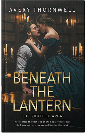 Pre Made Book Cover Log Cabin