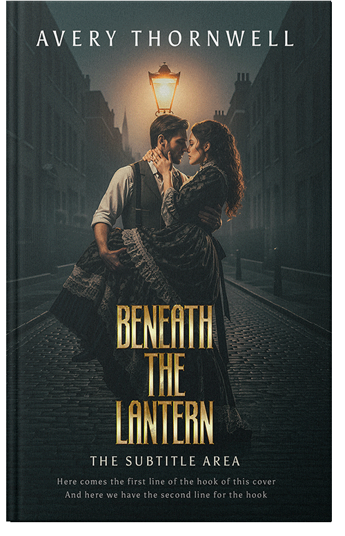 Front view of Outer Space #17359 - Premade Romance Book Cover