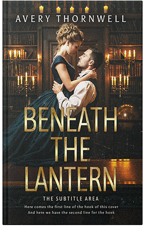 Pre Made Book Cover Tan