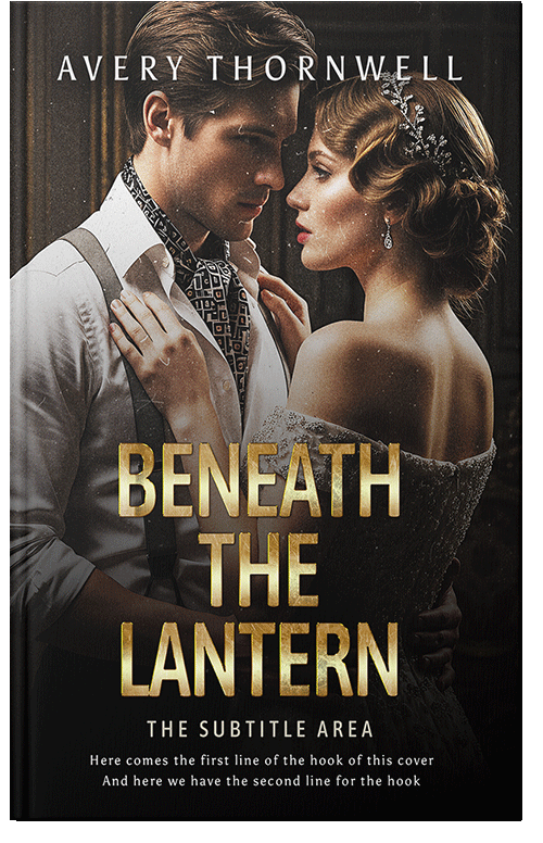 Front view of Rodeo Dust #17366 - Premade Romance Book Cover