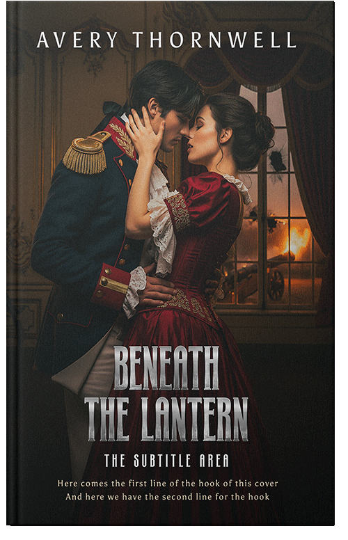 Front view of Zeus #17379 - Premade Romance Book Cover