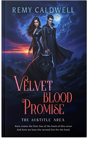 Premade Book Cover Ebony