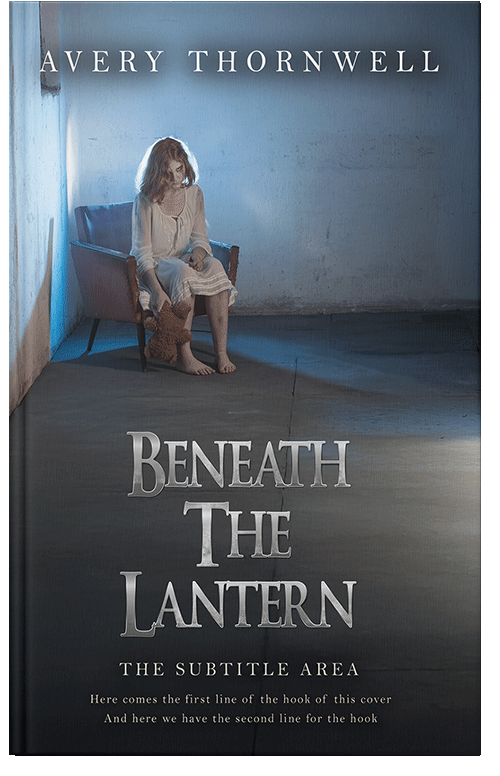 Front view of Tuna #17398 - Premade Horror Book Cover