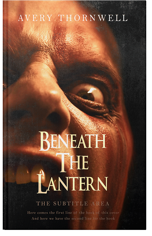 Front view of Graphite #17403 - Premade Horror Book Cover