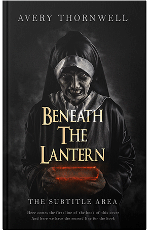 Pre Made Book Cover Cod Gray