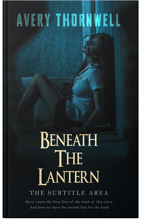 Front view of Firefly #17408 - Premade Horror Book Cover