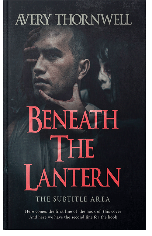 Front view of Bunker #17413 - Premade Horror Book Cover