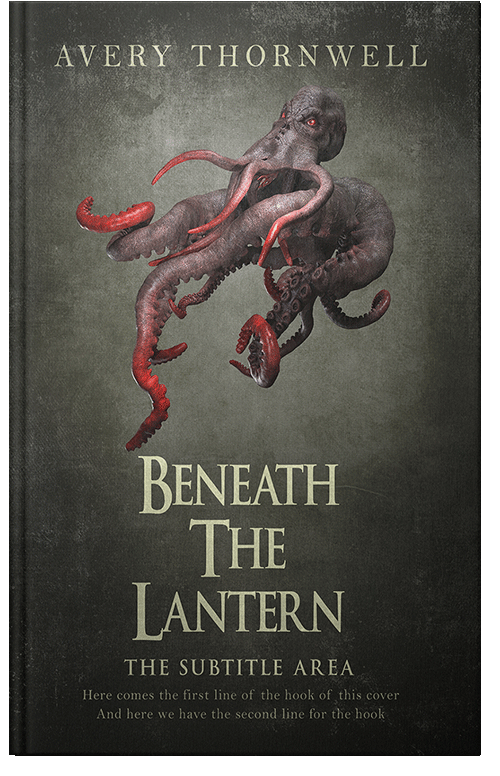 Front view of Armadillo #17417 - Premade Horror Book Cover