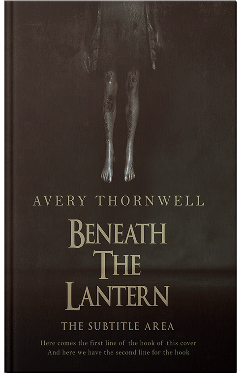 Front view of Eternity #17419 - Premade Horror Book Cover