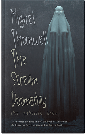 Pre Made Book Cover Outer Space