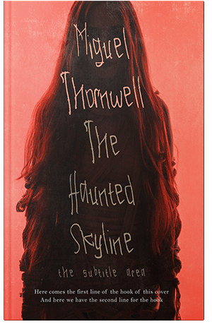 Pre Made Book Cover Crowshead