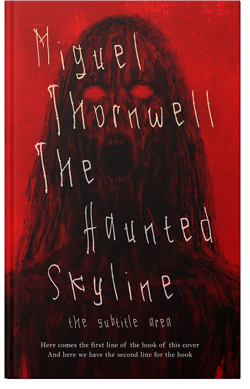 Front view of Thunderbird #17427 - Premade Horror Book Cover