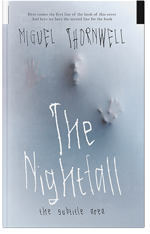 Pre Made Book Cover Heather