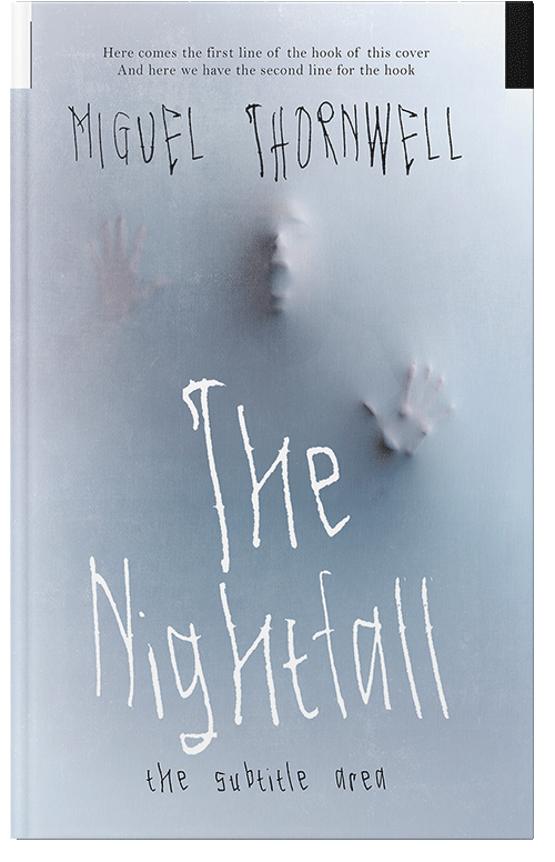 Front view of Heather #17431 - Premade Mystery & Thriller & Suspense Book Cover