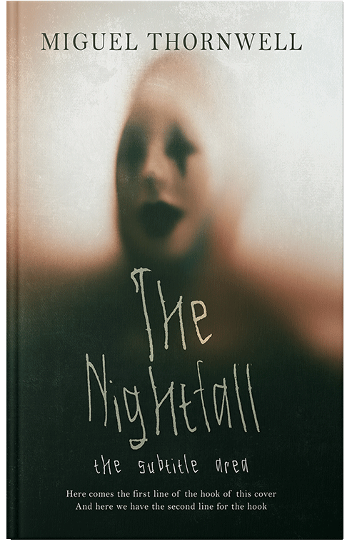 Front view of Green Kelp #17439 - Premade Horror Book Cover