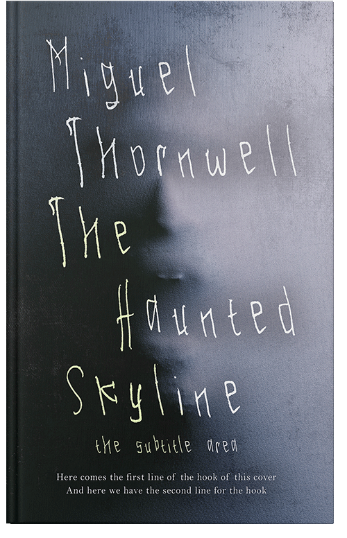 Front view of Outer Space #17446 - Premade Horror Book Cover