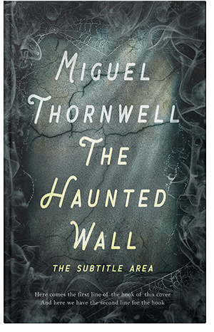 Pre Made Book Cover Outer Space