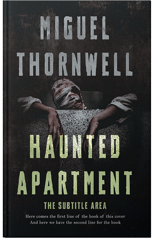 Front view of Schist #17451 - Premade Horror Book Cover