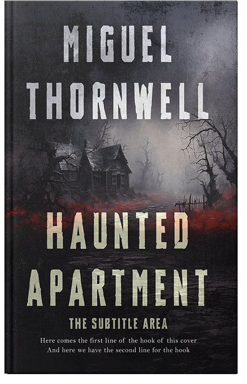 Front view of Cotton Seed #17452 - Premade Horror Book Cover